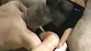 სექსი წითური ახლოს ტბა.